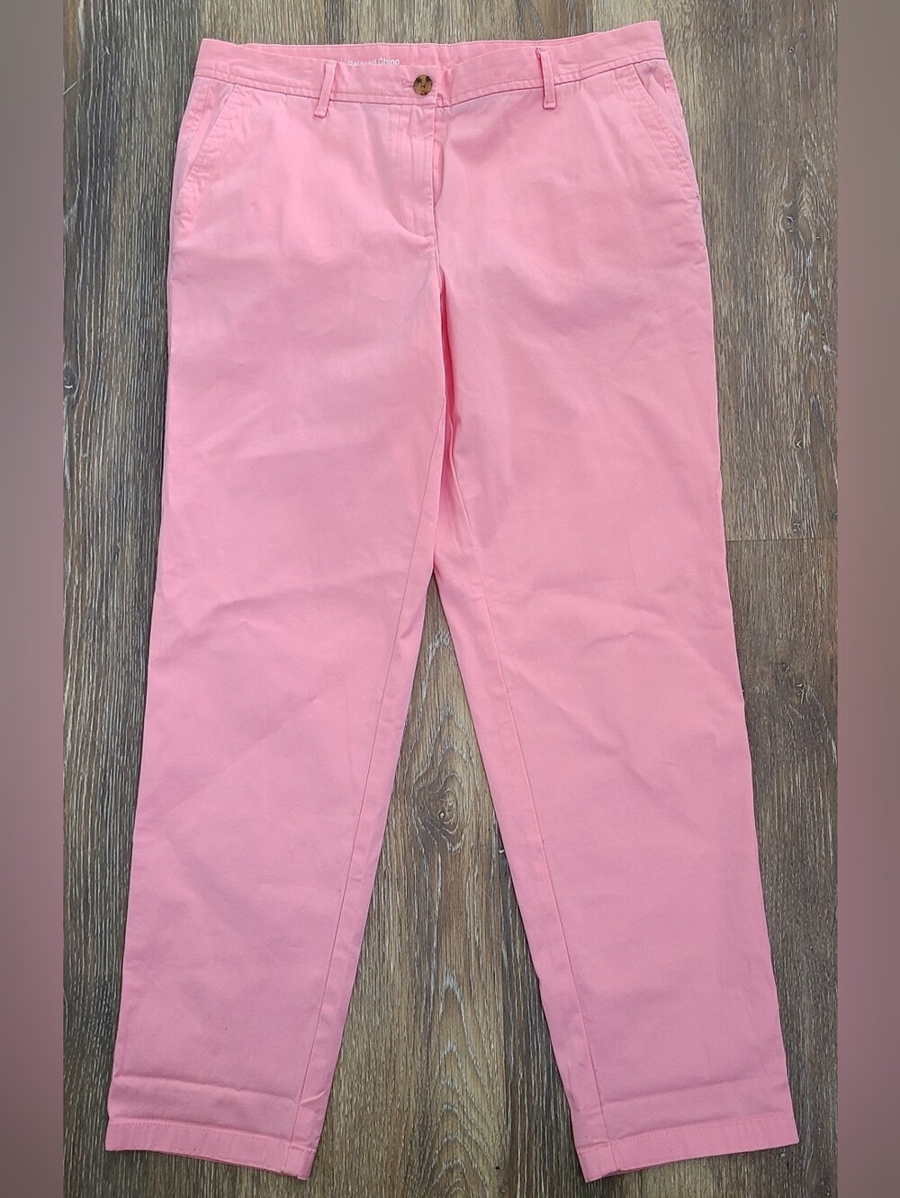 Talbots Straight-Leg Pants in Light Pink